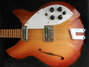 Rickenbacker 1997/6 f hole, Fireglo: Close up - Free2