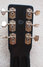 Rickenbacker B/6 LapSteel, Black: Headstock - Rear