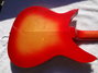 Jul 2006 Rickenbacker 1996/6 f hole, Amber Fireglo: Body - Rear