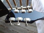 Rickenbacker 355/6 JL, Jetglo: Headstock - Rear