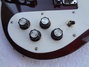 Rickenbacker 480/6 , Burgundy: Close up - Free2