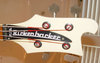 Rickenbacker 4001/4 BT, White: Headstock