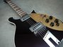 Rickenbacker 660/6 75th Ann, DCMetallic: Neck - Rear