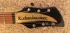 Rickenbacker 325/6 Mod, Jetglo: Headstock