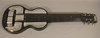 Rickenbacker B/6 LapSteel, Black: Full Instrument - Rear