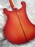 Rickenbacker 4001/4 , Fireglo: Body - Rear