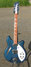 Rickenbacker 360/6 , Midnightblue: Full Instrument - Front