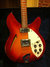 Rickenbacker 330/6 , Fireglo: Close up - Free