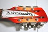 Rickenbacker 450/12 , Fireglo: Headstock