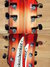 Rickenbacker 330/6 , Fireglo: Headstock - Rear