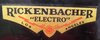 Rickenbacker Lunchbox 1934/amp Mod, Brown: Close up - Free2