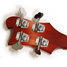 Rickenbacker 4003/4 VP, Fireglo: Headstock - Rear