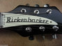 Rickenbacker 350/6 Liverpool, Jetglo: Headstock
