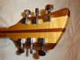 Rickenbacker 330/6 , Mapleglo: Headstock - Rear