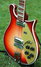 Rickenbacker 660/6 , Fireglo: Close up - Free2