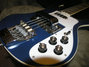 Rickenbacker 4001/4 , Azureglo: Neck - Rear