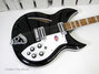 Rickenbacker 381/6 V69, Jetglo: Body - Rear