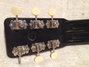 Rickenbacker B Post War/6 LapSteel, Black: Headstock - Rear