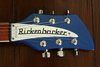 Rickenbacker 620/6 , Midnightblue: Headstock