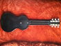 Rickenbacker B/6 LapSteel, Black: Full Instrument - Rear