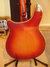 Rickenbacker 4005/4 , Fireglo: Body - Rear