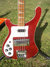 Rickenbacker 4001/4 Mod, Burgundy: Body - Front