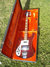 Rickenbacker 4001/4 Mod, Burgundy: Close up - Free2