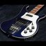 Rickenbacker 4003/4 , Midnightblue: Close up - Free2