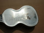 Rickenbacker NS 100/6 LapSteel, Silver: Body - Rear