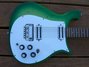 Rickenbacker 450/12 Mod, Greenburst: Body - Front