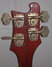 Rickenbacker 4001/4 , Burgundy: Headstock - Rear