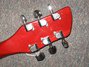 Rickenbacker 620/6 Mod, Ruby: Headstock - Rear