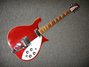 Rickenbacker 620/6 Mod, Ruby: Full Instrument - Front