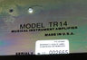 Rickenbacker TR14/amp , : Close up - Free