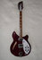 Rickenbacker 360/6 , Burgundy: Full Instrument - Front