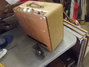 Rickenbacker M-11/amp , Two tone brown: Neck - Rear