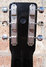 Rickenbacker BD/6 LapSteel, Black: Headstock - Rear