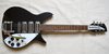 Rickenbacker 325/6 Mod, Jetglo: Full Instrument - Front