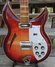 Rickenbacker 381/6 V69, Amber Fireglo: Body - Front