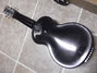 Rickenbacker B Post War/6 LapSteel, Black: Full Instrument - Rear