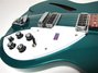 Rickenbacker 330/12 , Turquoise: Close up - Free