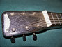 Rickenbacker 59/6 LapSteel, Black crinkle: Headstock