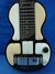 Rickenbacker B Post War/6 LapSteel, Black: Body - Front