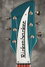 Rickenbacker 360/6 V64, Turquoise: Headstock