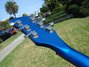 Rickenbacker 350/6 V63, Midnightblue: Headstock - Rear