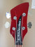 Rickenbacker 2030/4 BT, Burgundy: Headstock