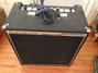 Rickenbacker TR35B/amp , Black: Body - Front