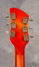 Rickenbacker 1995/6 , Fireglo: Headstock - Rear