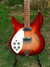 Rickenbacker 330/6 , Fireglo: Body - Front