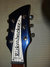 Rickenbacker 620/6 , Midnightblue: Headstock